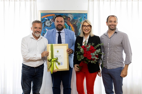 prijem u Komunalnoj palači_40 godina AT Kluba