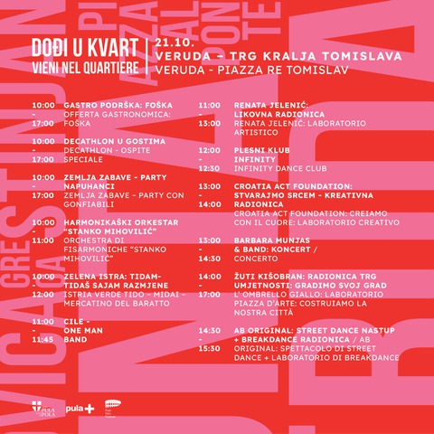 Dođi u kvart – Vieni nel quartiere