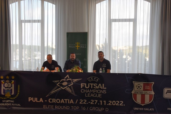tiskovna konferencija Futsal