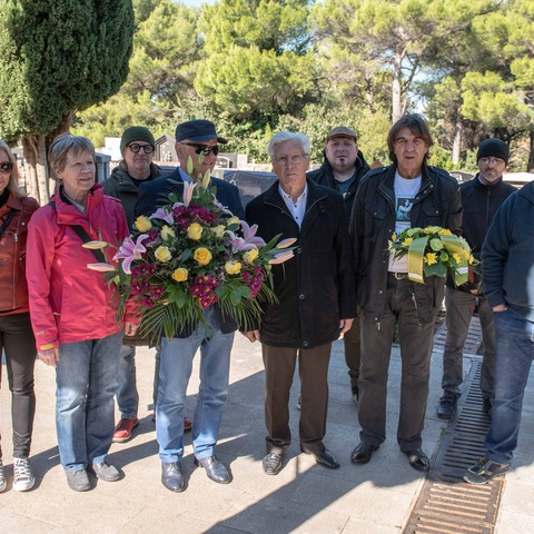 Polaganje vijenaca na Tustino posljednje počivalište