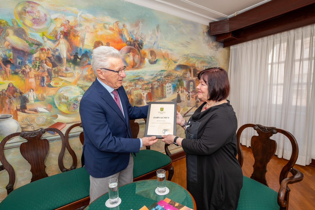 prijem za Milenu Zlatesku
