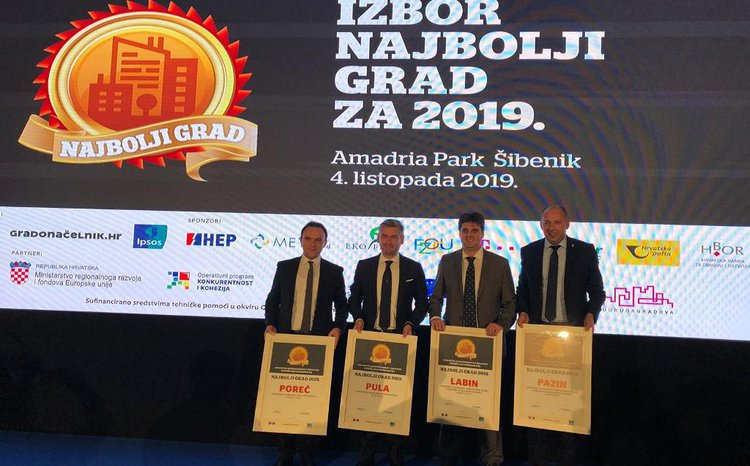 Pula kao najbolji gospodarski grad 2019. u Šibeniku.